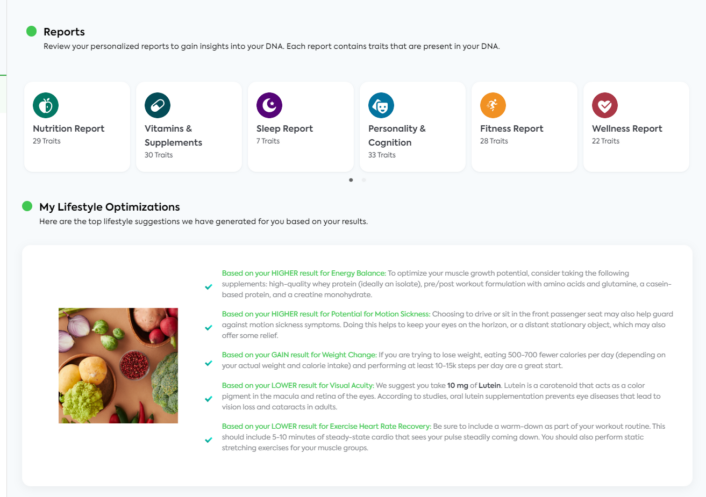 LifeDNA Reports