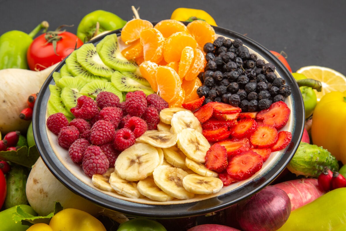 sliced fruits in a basket to show fructose for hereditary fructose intolerance