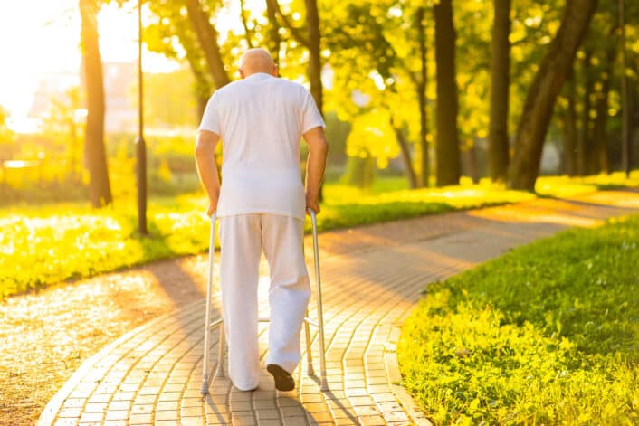 Progression of Parkinson’s disease.