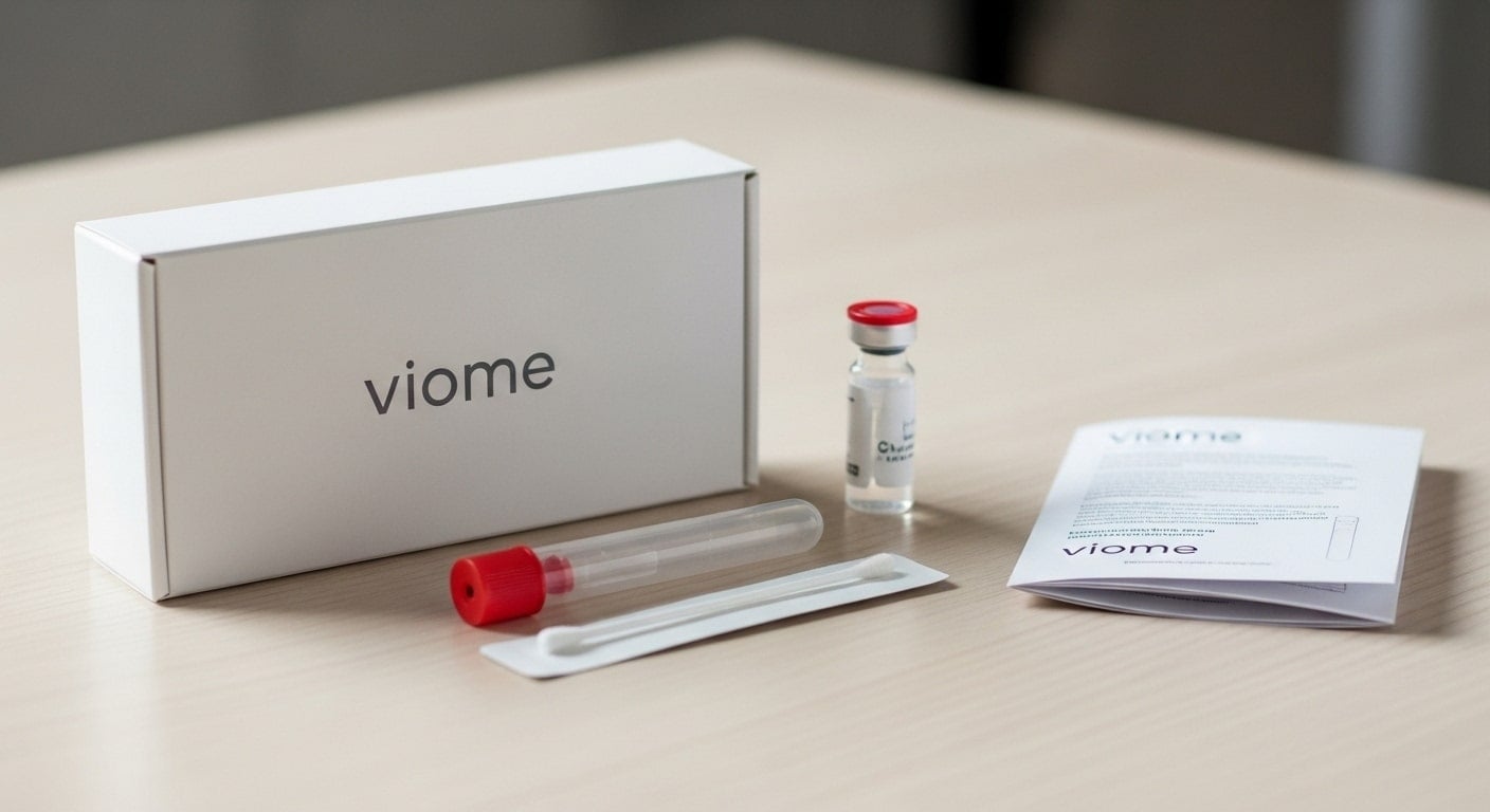 Viome report kit for gut health testing