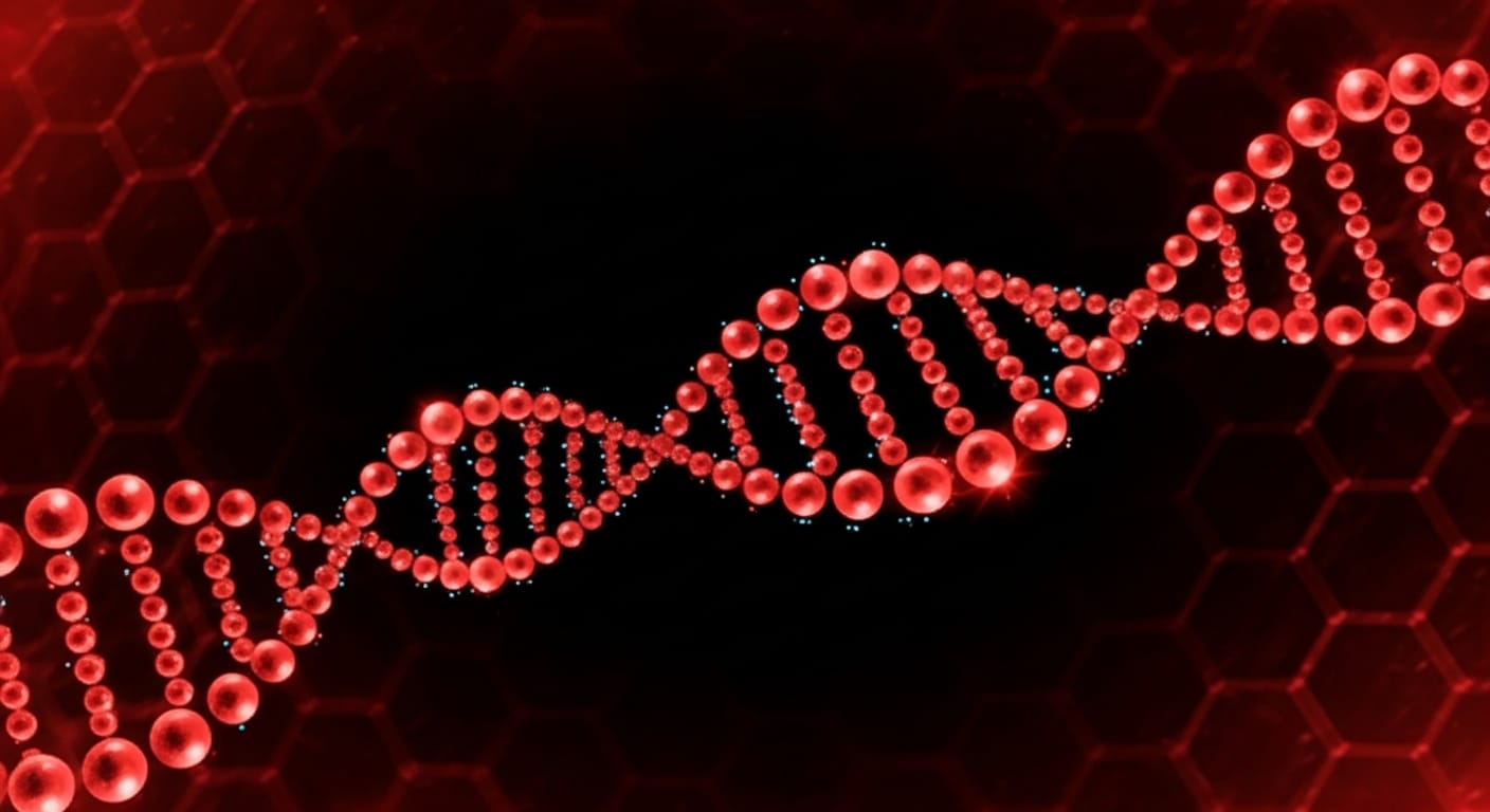 DNA strand illustration highlighting the GPX1 gene