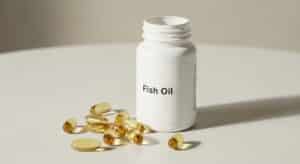 Fish oil capsules symbolizing the role of DNA in determining the right dose for health benefits