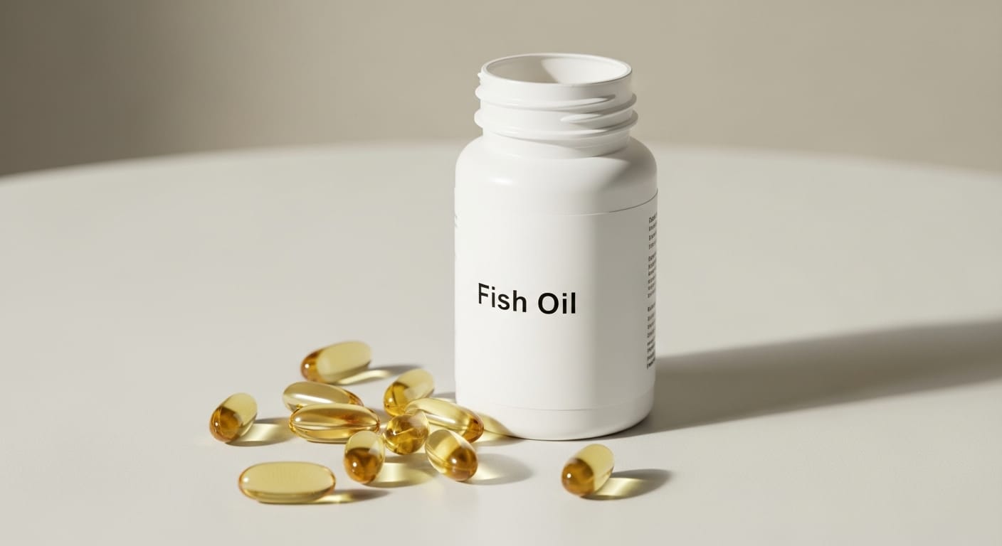 Fish oil capsules symbolizing the role of DNA in determining the right dose for health benefits